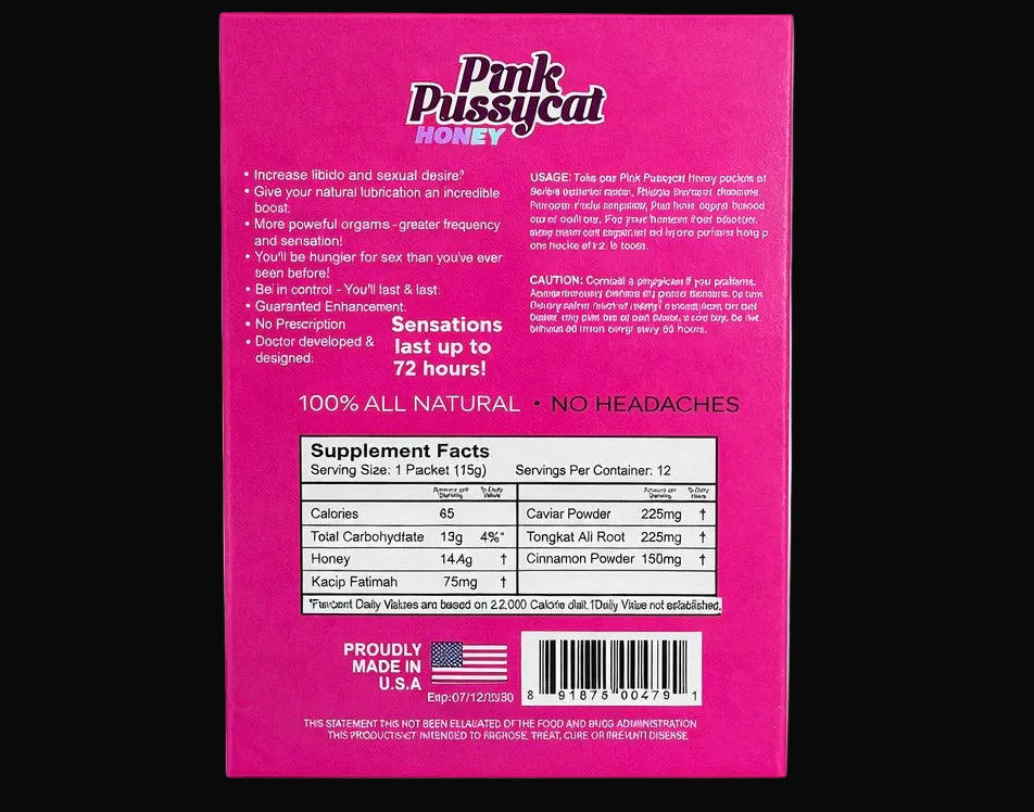Pink P*ssy Cat (12 Pack)
