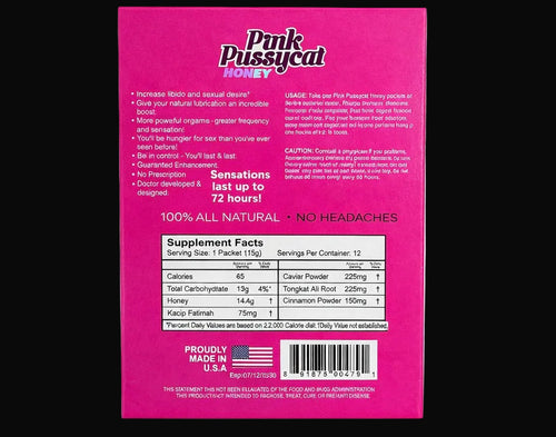 Pink P*ssy Cat (12 Pack)